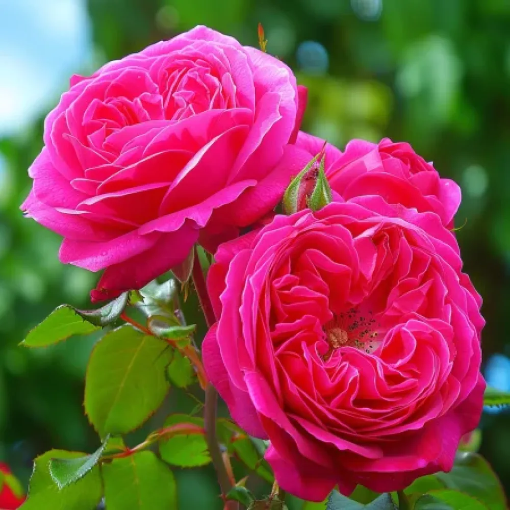 Ruusu 'Burgundy Pearl'