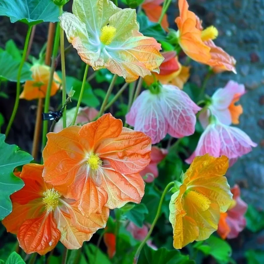 Abutilon, isokukkainen sekoitus