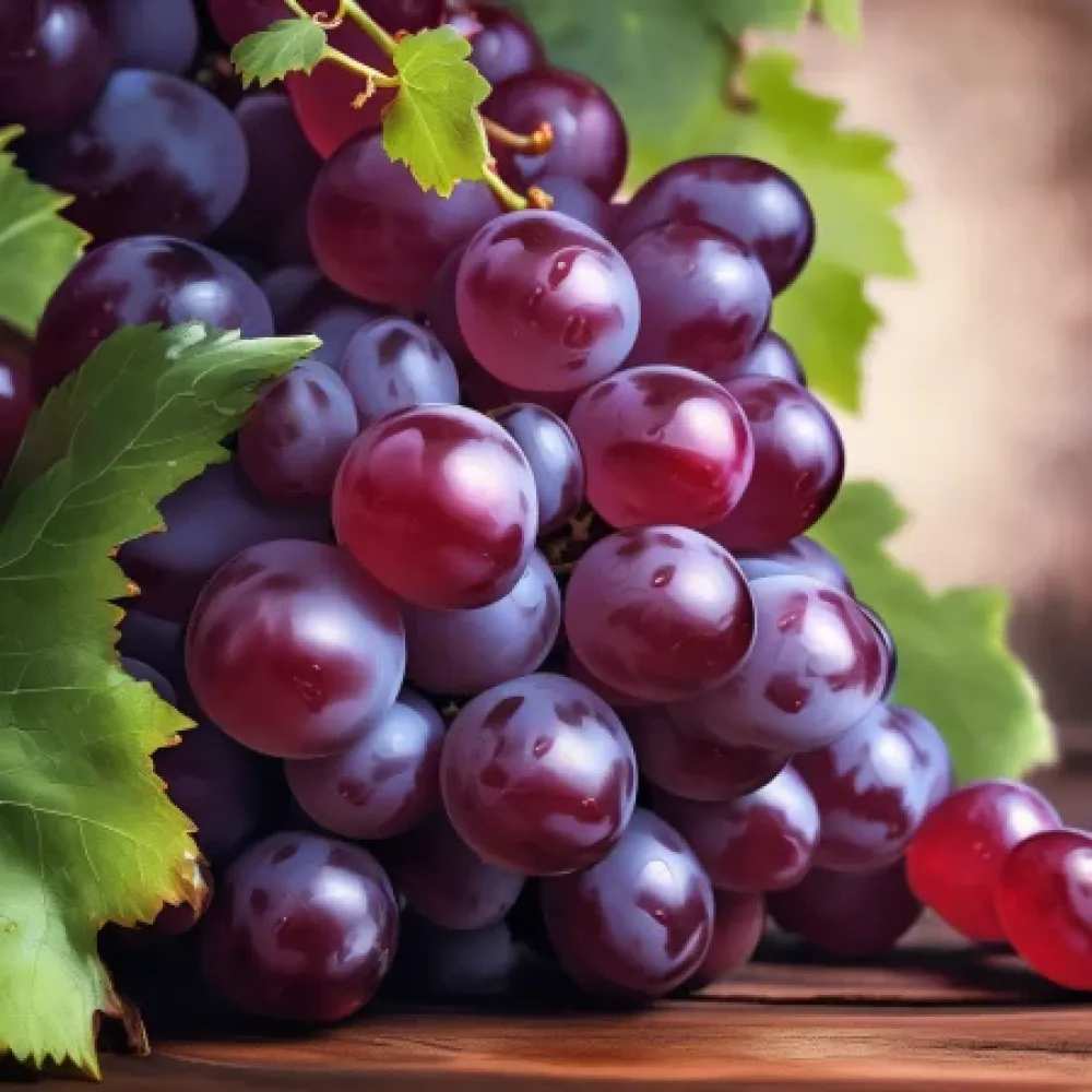 Viiniköynnös 'Ruby Seedless' – siemenetön rypäle, myöhäinen