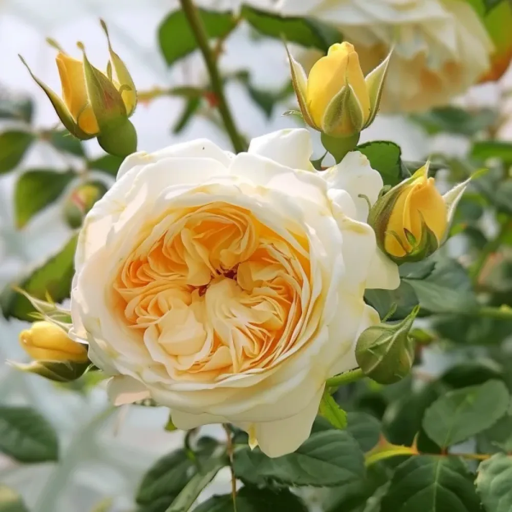 Ruusu 'Yellow Temptation'