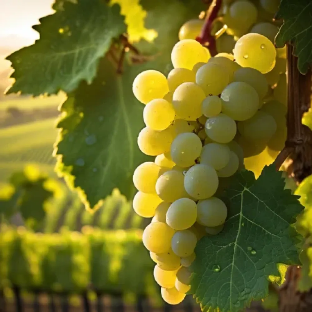 Viiniköynnös 'Chardonnay' – valkoinen viinirypäle, aikainen