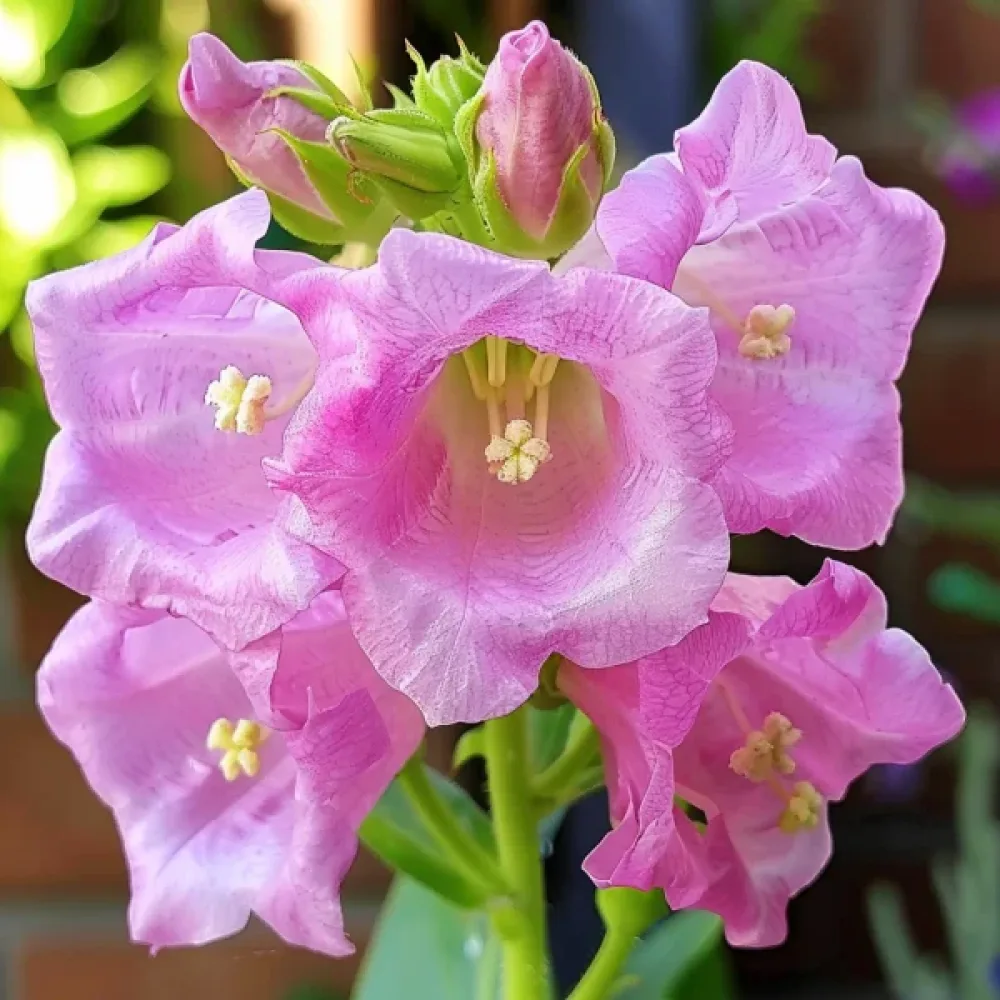 Kesäkello Campanula medium – karmiininroosa