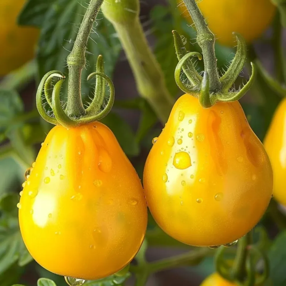 Kirsikkatomaatti 'Yellow Pearshaped'