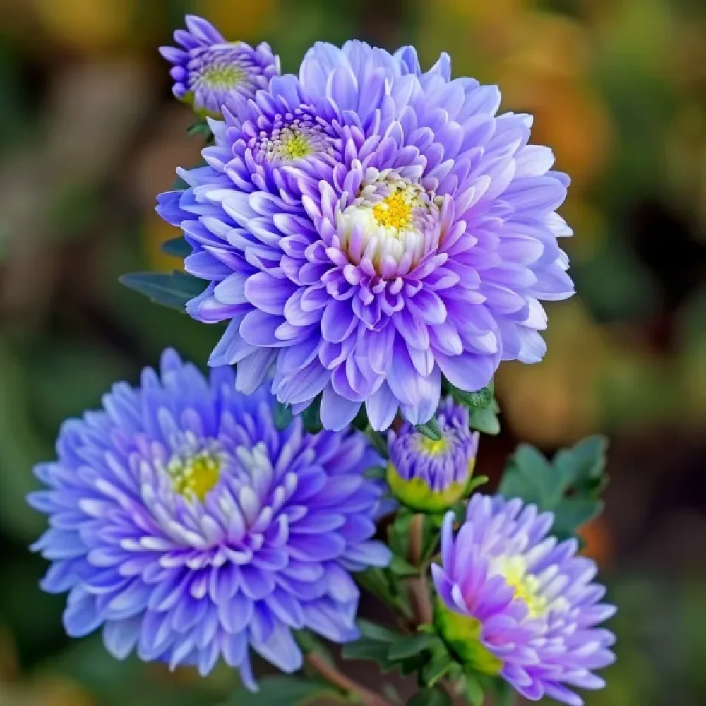 Kesäasteri 'Apollonia' – vaaleansininen