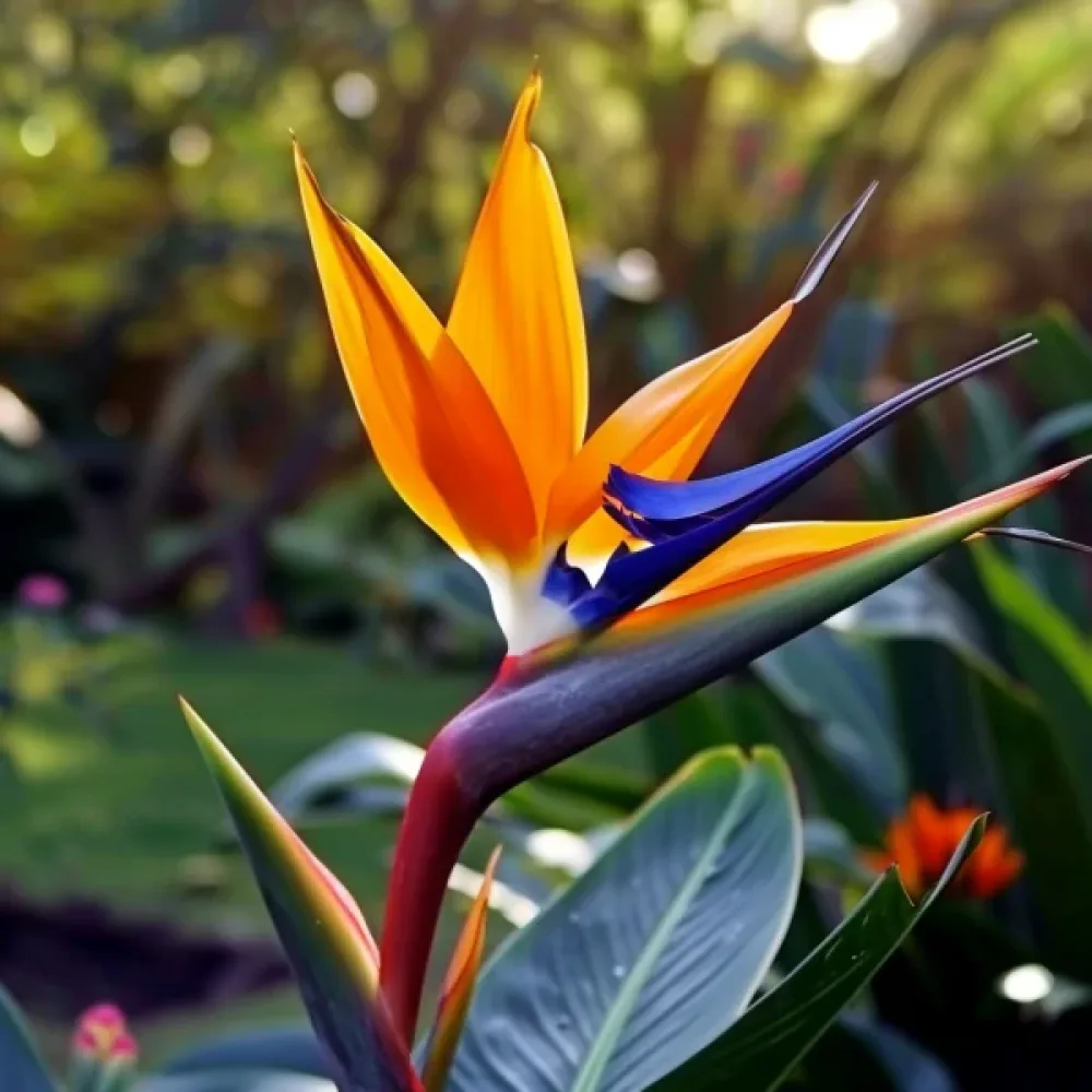 Paratiisilintukukka Strelitzia reginae