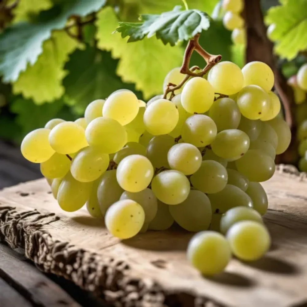 Viiniköynnös 'Druzhba' – valkoinen pöytärypäle, erittäin kestävä, varhainen