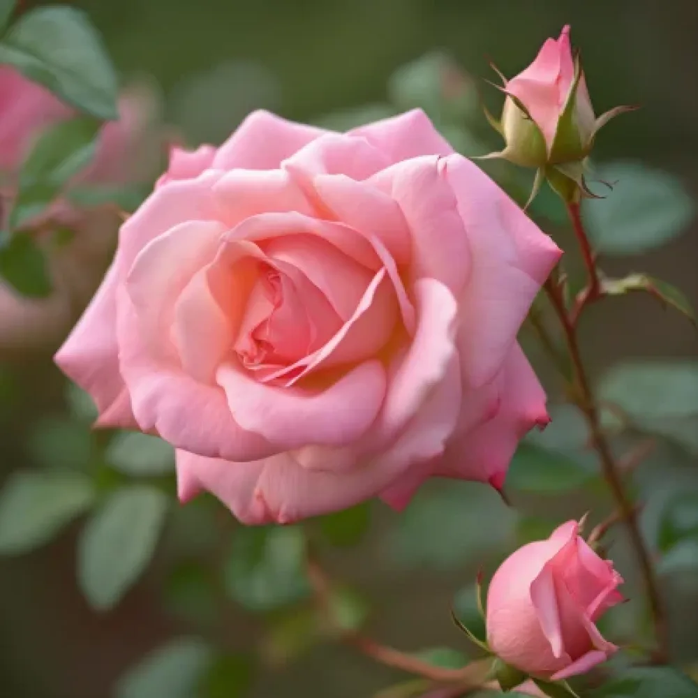 Ruusu 'Pleven Tenderness' – paljasjuurinen