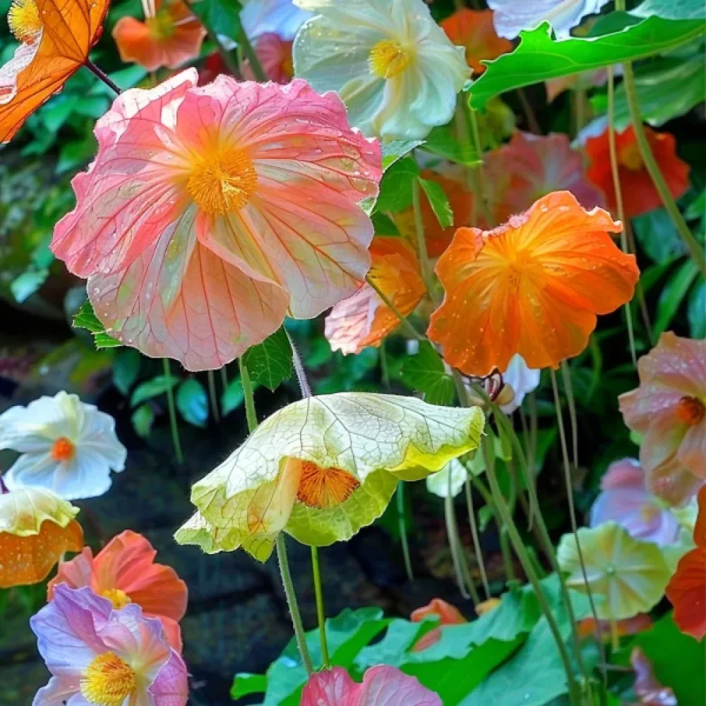 Abutilon, isokukkainen sekoitus