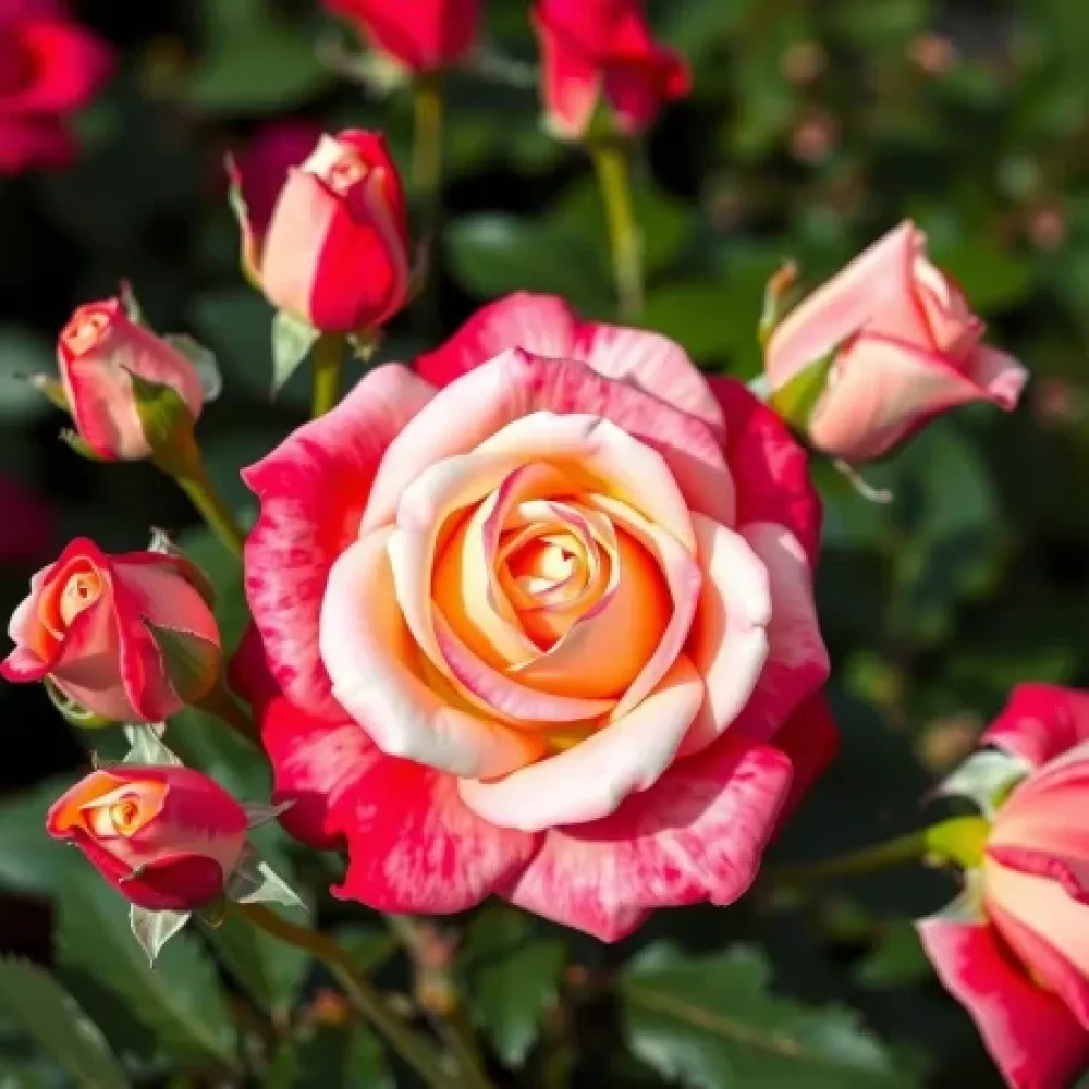 Ruusu 'Pink Silhouette'