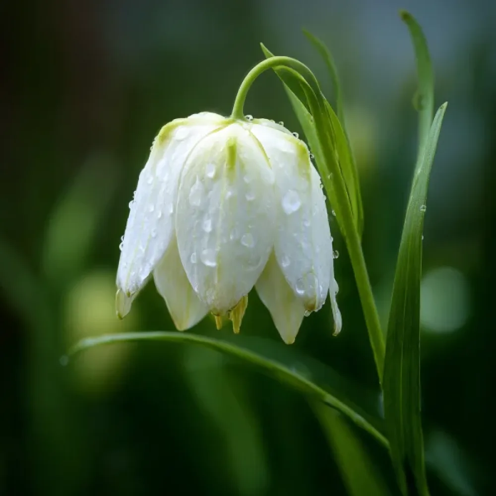 Kirjopikarililja Fritillaria meleagris 'Alba'