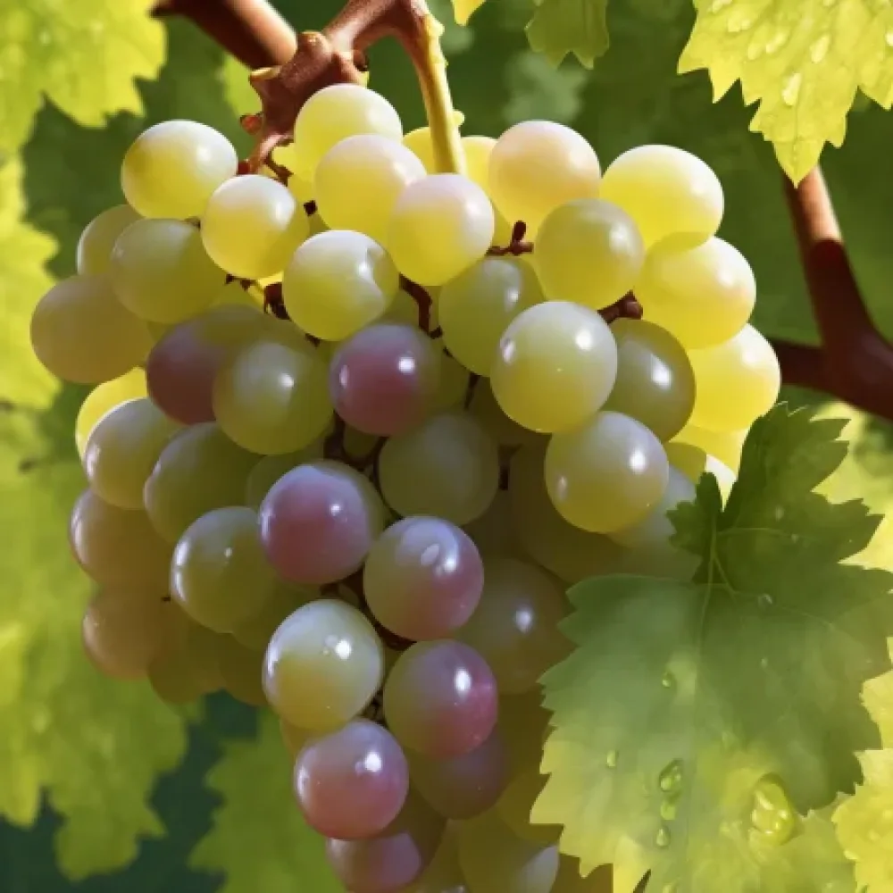 Viiniköynnös 'Perle de Csaba' (valkoinen helmi) – varhainen