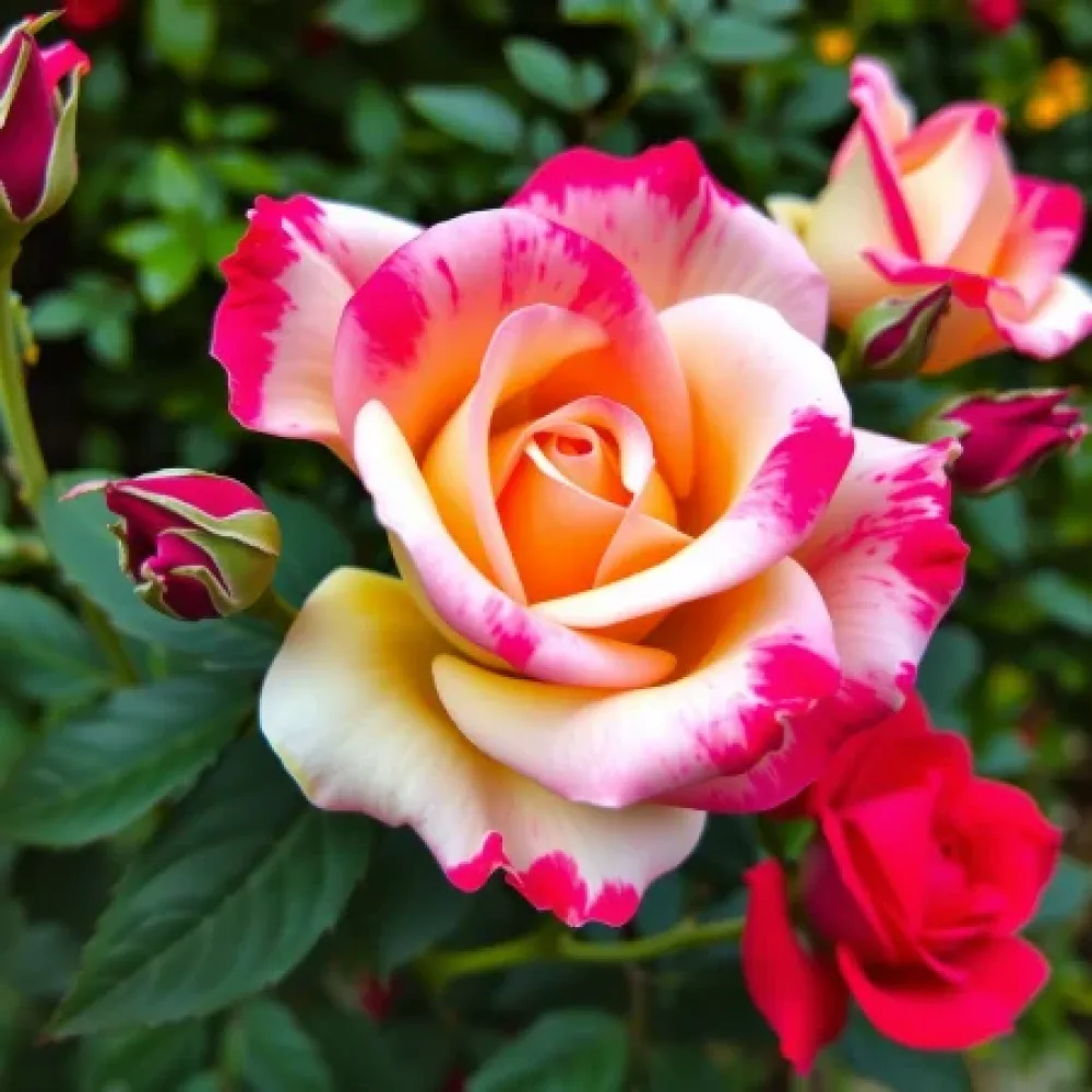 Ruusu 'Pink Silhouette'