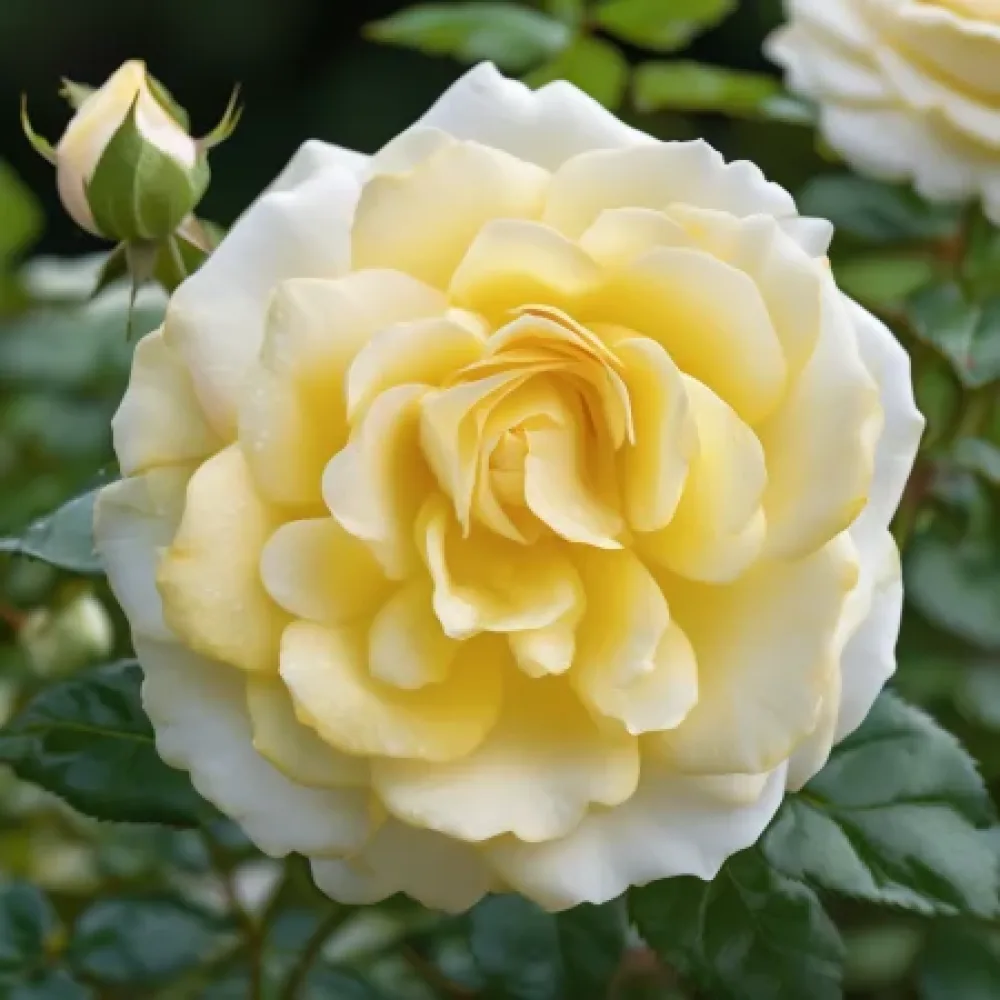 Ruusu 'Wedding White Pompon' – paljasjuurinen