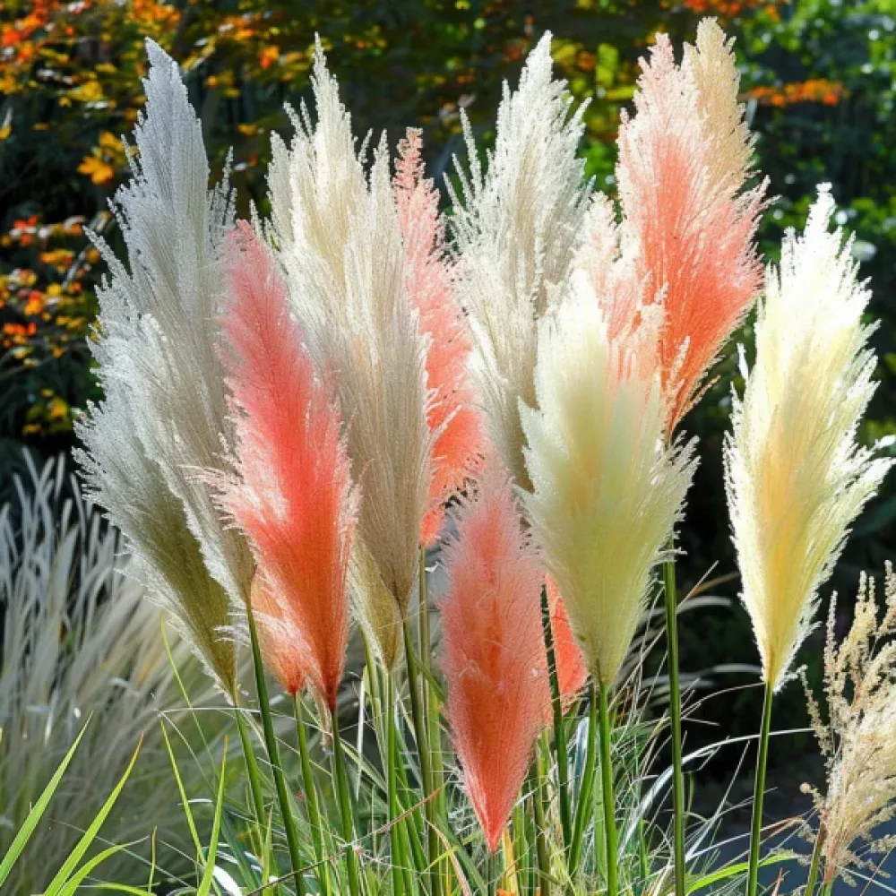 Pampaanruoho Cortaderia, sekoitus