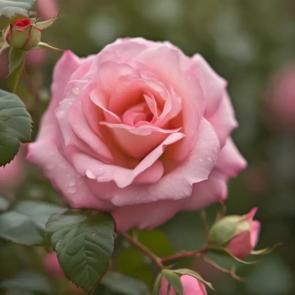 Ruusu 'Pink Snow Whirl' – paljasjuurinen