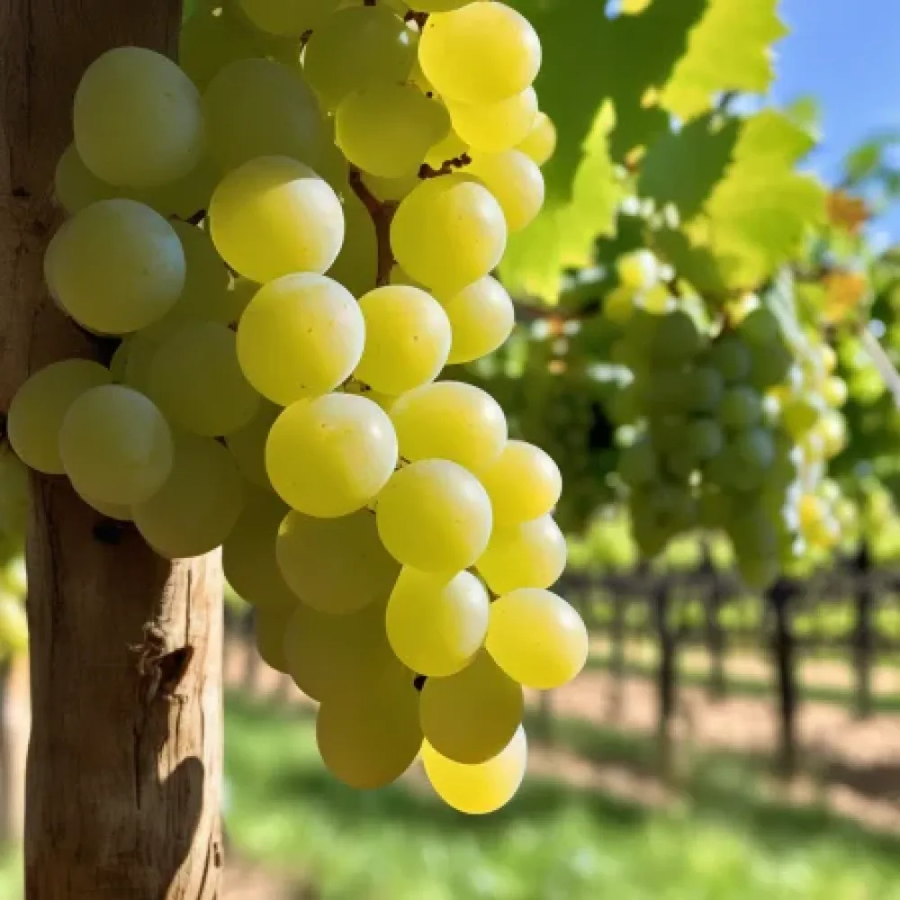 Viiniköynnös 'Centennial Seedless' – valkoinen siemenetön pöytärypäle, varhainen